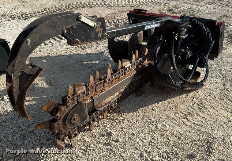 Blue Diamond 131230 skid steer trencher - DX5645