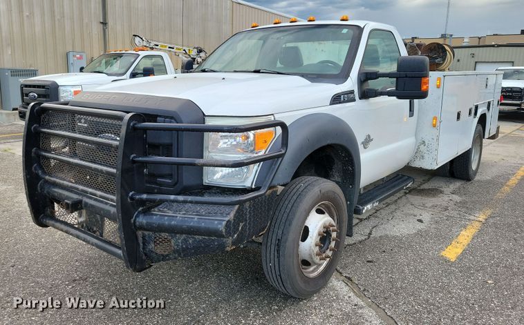 2014 Ford F550 utility / service truck - DX7149