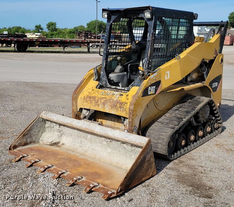 2009 Caterpillar 257B2 tracked skid steer loader - DX7152