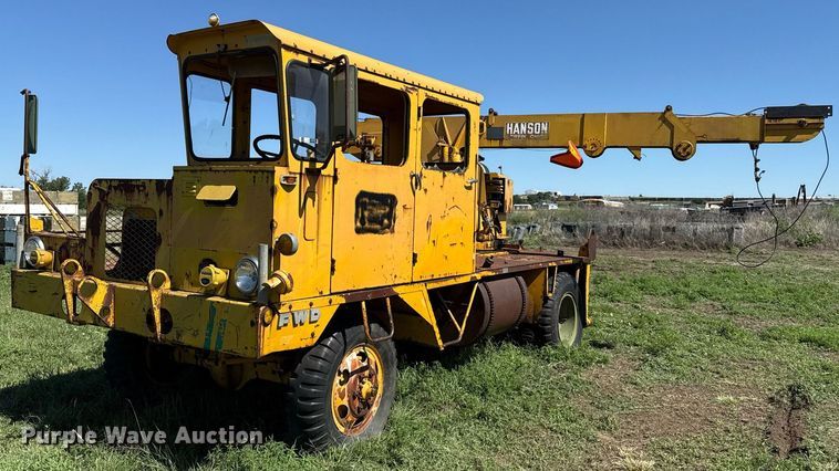 1968 Hanson HT5A crane truck - DZ8637
