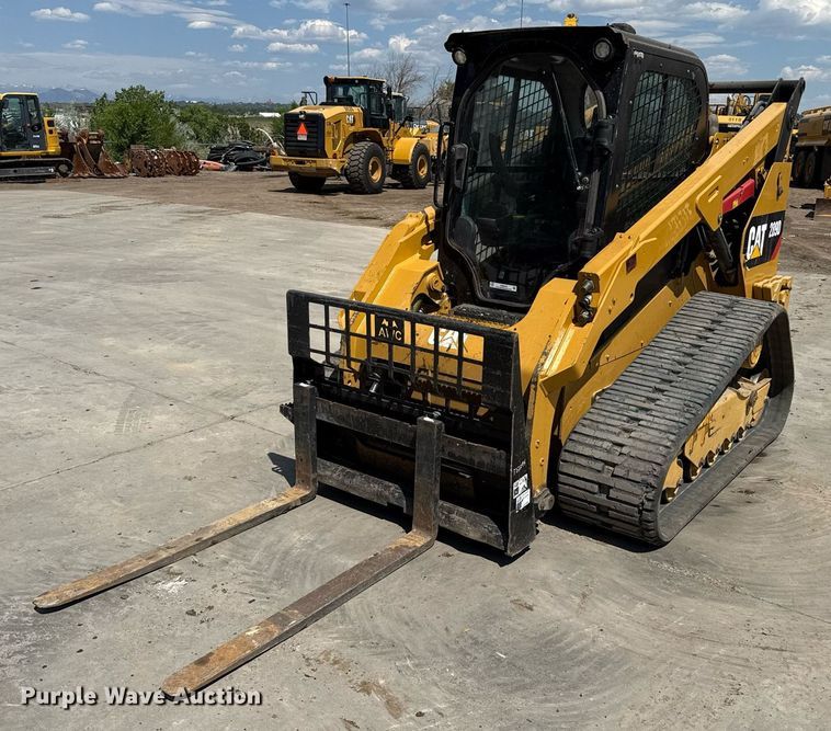 2018 Caterpillar 289D tracked skid steer loader - DZ8678