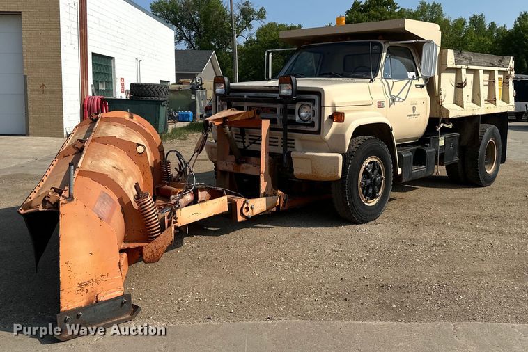 1985 GMC C7000 dump truck - EB2602
