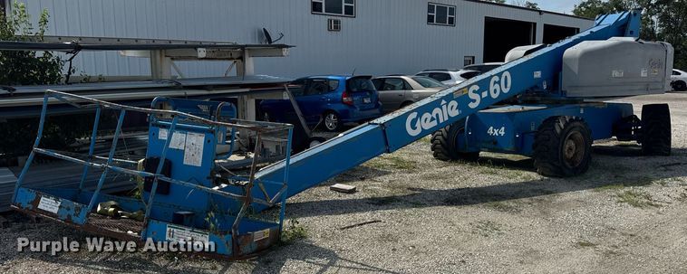 2001 Genie S60 boom lift - EF2087
