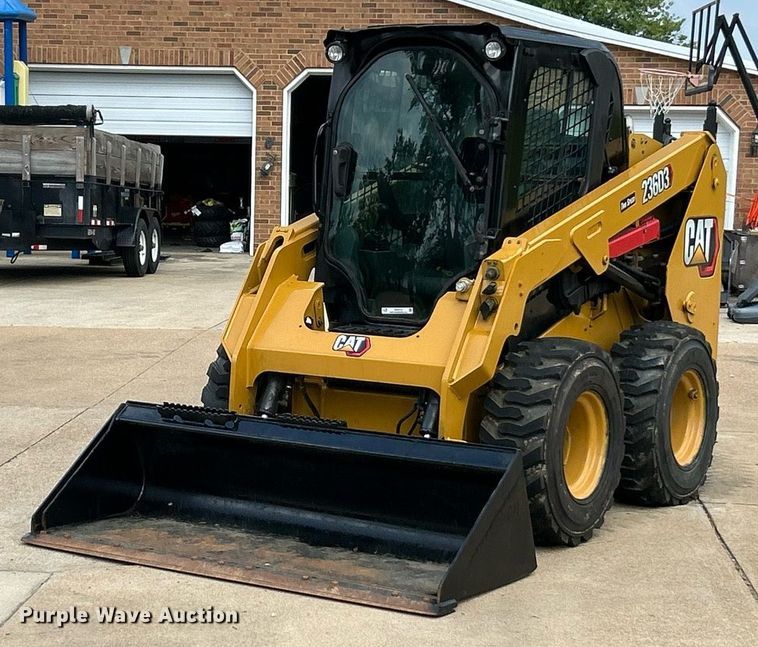 2020 Caterpillar 236D3 skid steer loader - EK8319