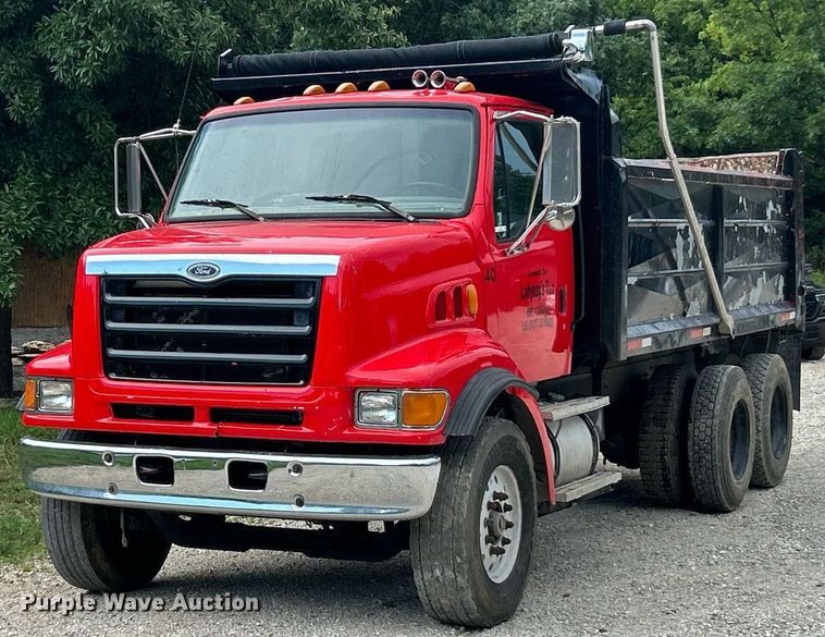 1998 Ford LT8501 dump truck - EK8349
