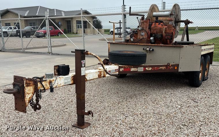 1992 Comb  reel trailer - ET8003