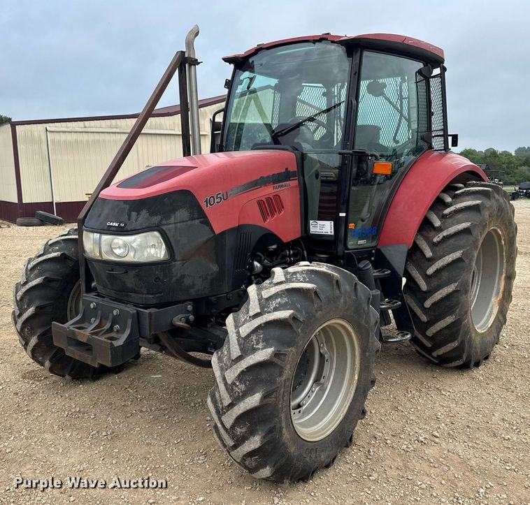 2014 Case IH Farmall 105U MFWD tractor - DW3378