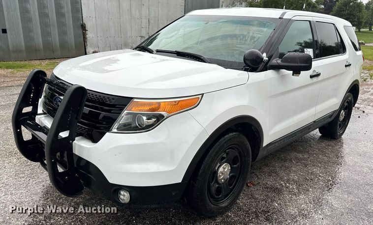 2013 Ford Explorer Police Interceptor SUV - DW3417
