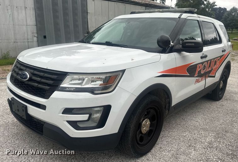 2018 Ford Explorer Police Interceptor SUV - DW3419