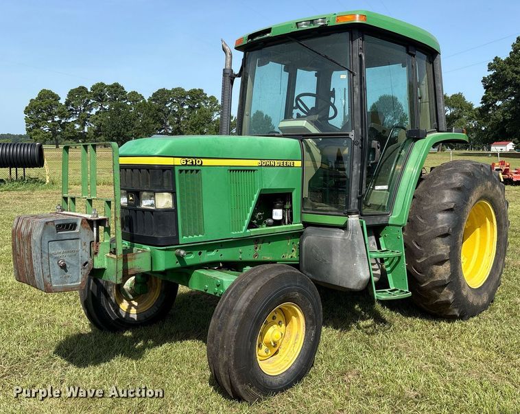 1999 John Deere 6210 tractor - DY0763