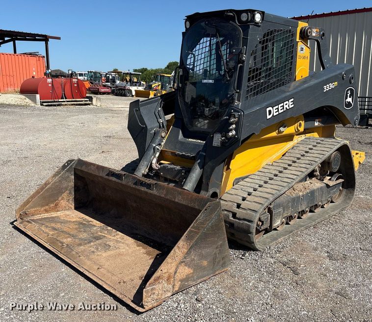 2020 John Deere 333G tracked skid steer loader - DY0813