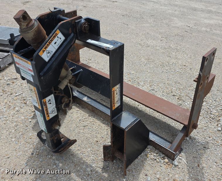 Snow plow mounting bracket - DZ6021