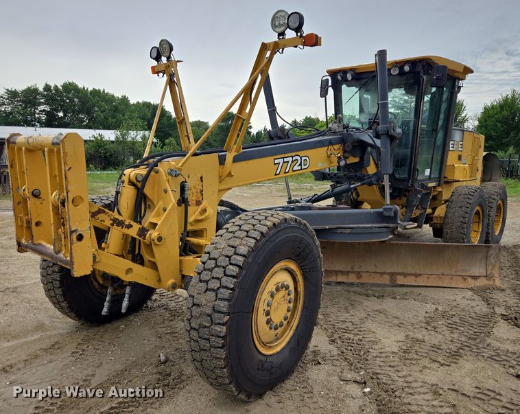 2008 John Deere 772D motor grader - EB0976