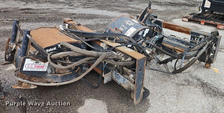 (2) 24" W skid steer cold planers  - EB8183