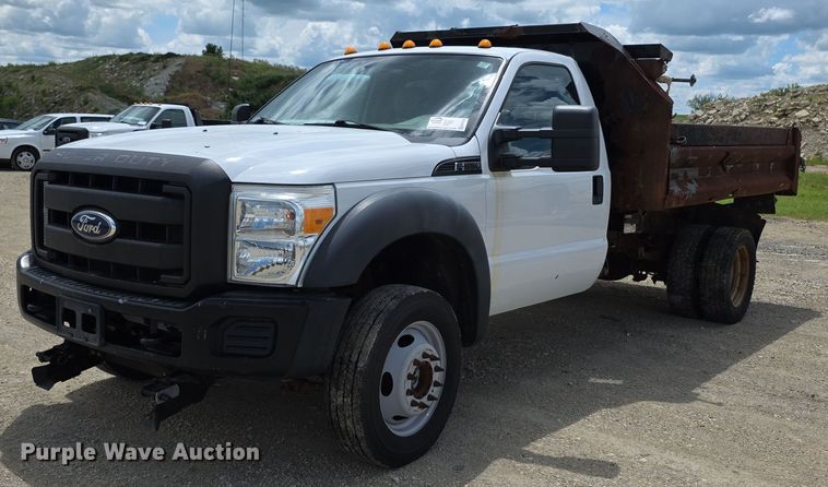 2011 Ford F550 XL Super Duty dump truck - EF3608