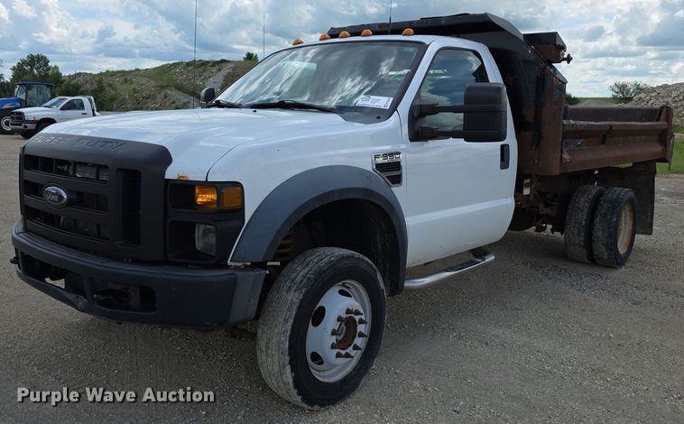 2010 Ford F550 XL Super Duty dump truck - EF3609
