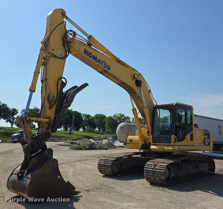 2009 Komatsu PC200LC-8 excavator - EF3639