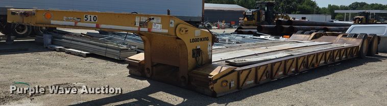 2004 Load King lowboy equipment trailer - EF3641