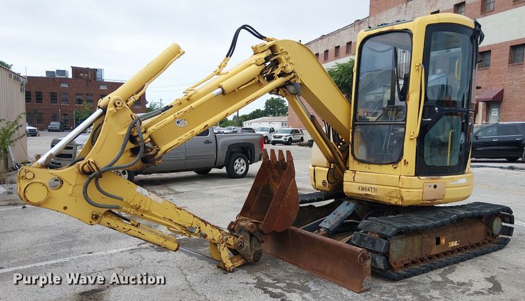 2004 Komatsu PC58UU-3E0 mini excavator - EG8572