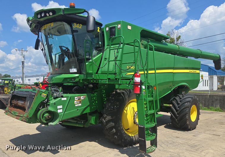 2019 John Deere S780 RWA combine - DU7941