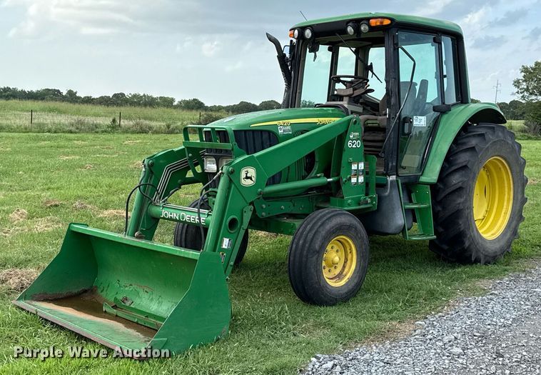 John Deere 6420 Tractor For Sale | Purple Wave Auction