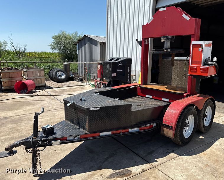 Power Team PQ60 tire press trailer - DZ8788