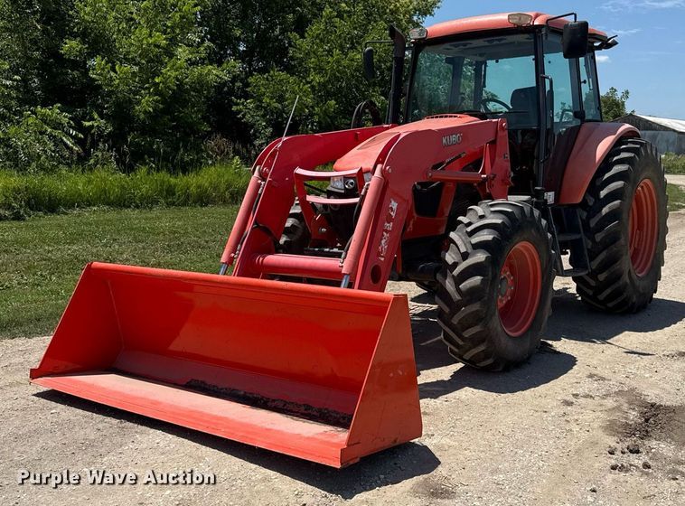 2017 Kubota M6S-111 MFWD tractor - ED4284