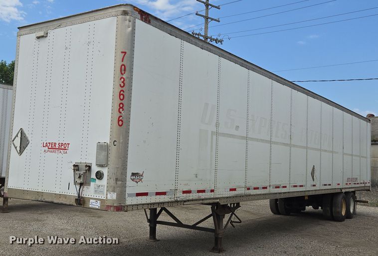 2007 Wabash DVCVHPC dry van trailer - DF8599