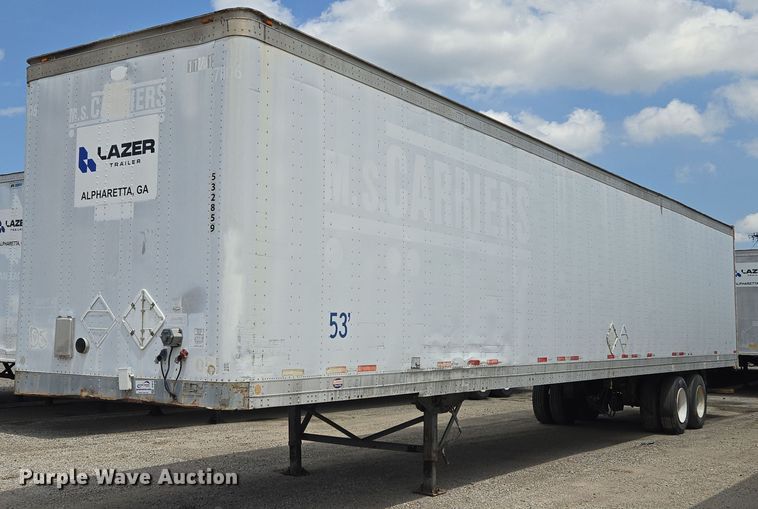 2000 Lufkin TFV-IPST dry van trailer - DF8619