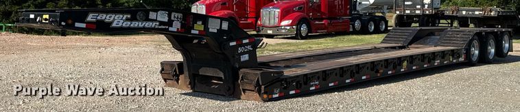 2019 General Engines Co, Inc. Eager Beaver 50GSL lowboy equipment trailer - DT6707