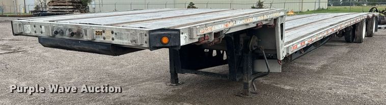 2008 Trail King TK80ACS drop deck trailer - DY0431