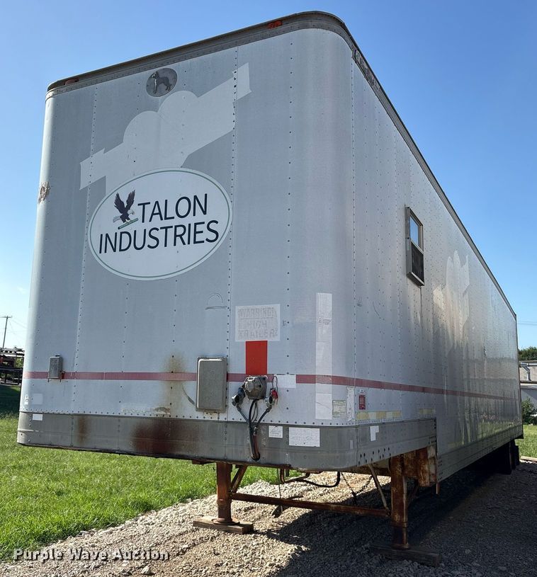 1988 Great Dane 7311TDSAL 53 dry van office trailer - DY0734