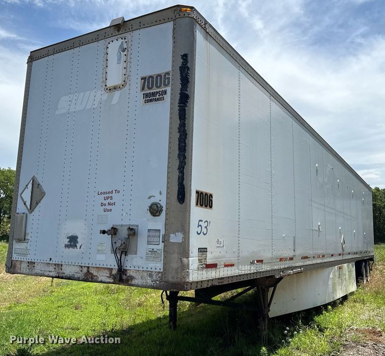 2001 Wabash dry van trailer - ED4263