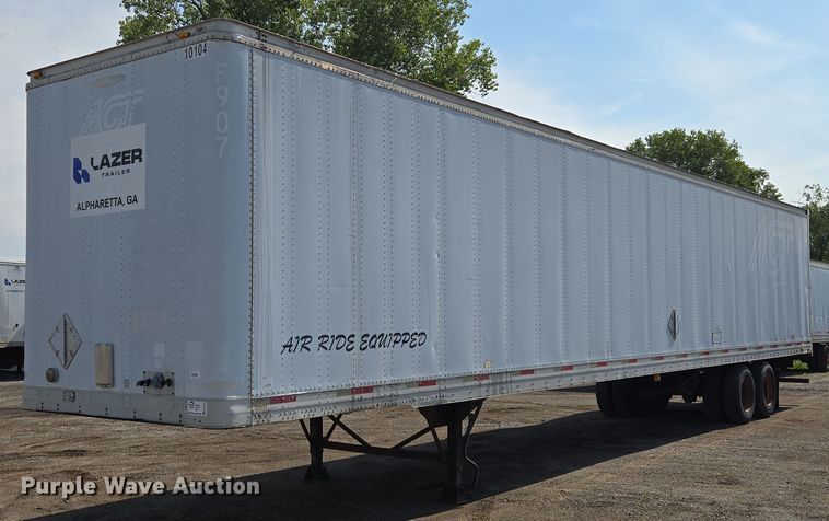 2001 Trailmobile dry van trailer - EF1787