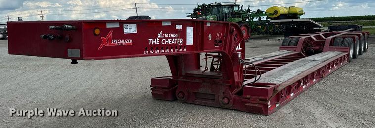 2006 XL Specialized XL 110 CHDG lowboy equipment trailer - EF2105