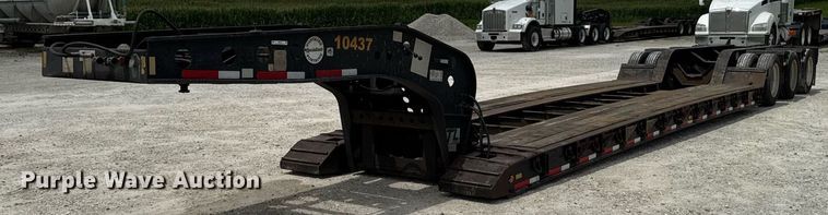 2000 Fontaine TL50-NGP lowboy equipment trailer - EM2172