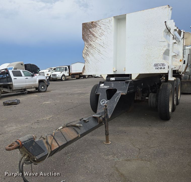 2021 Workman end dump pup trailer - YA0778