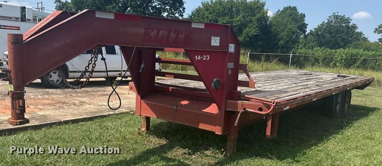 2011 Elite Trailers 25' SW float flatbed trailer - DS3848