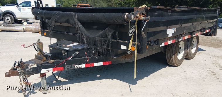 2015 PJ Trailers D8142 dump trailer - DS3859