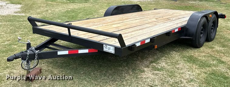 Shop built  equipment trailer - DT6704