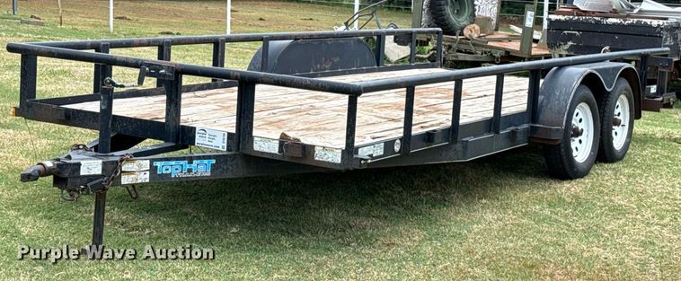 2012 Top Hat MP18X7-7E-C utility trailer - DT6705