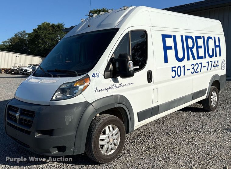 2018 Dodge Ram Promaster 2500 van - DY0810