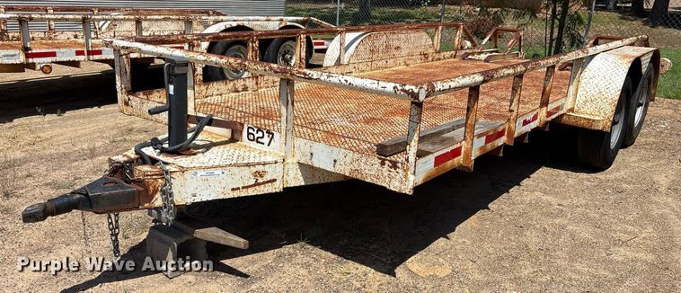 1996 Shop built utility trailer - DY0856
