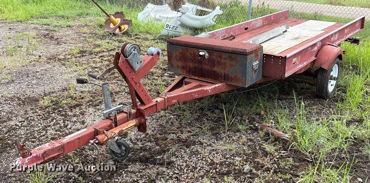 Shop built utility trailer - DY0887