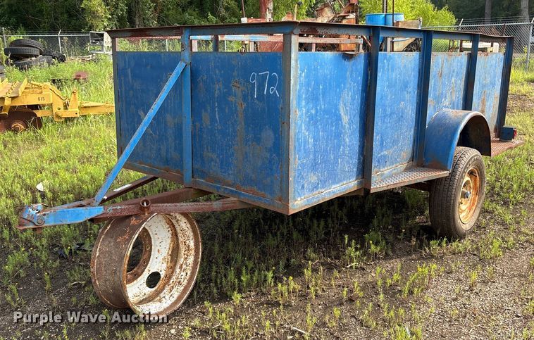 Shop built utility trailer - DY0889