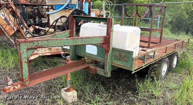 Shop built utility trailer - DY0890