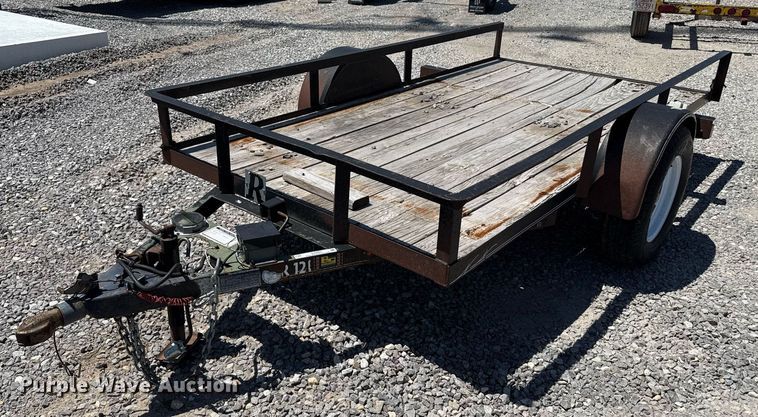 Tilt deck utility trailer - DZ8765