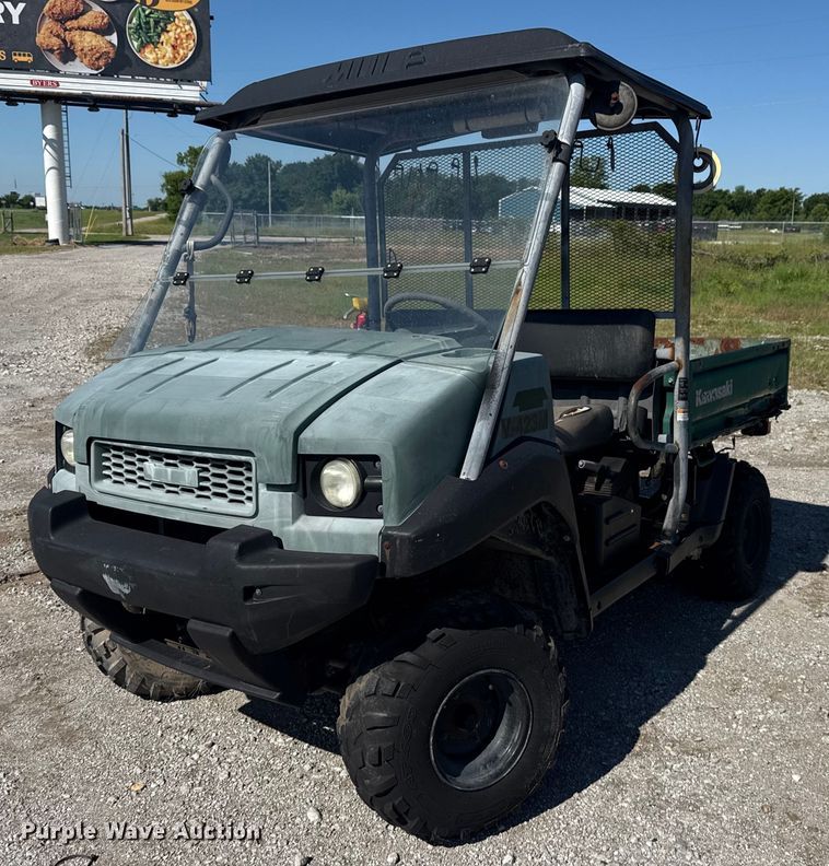 2009 Kawasaki Mule utility vehicle - EG5868