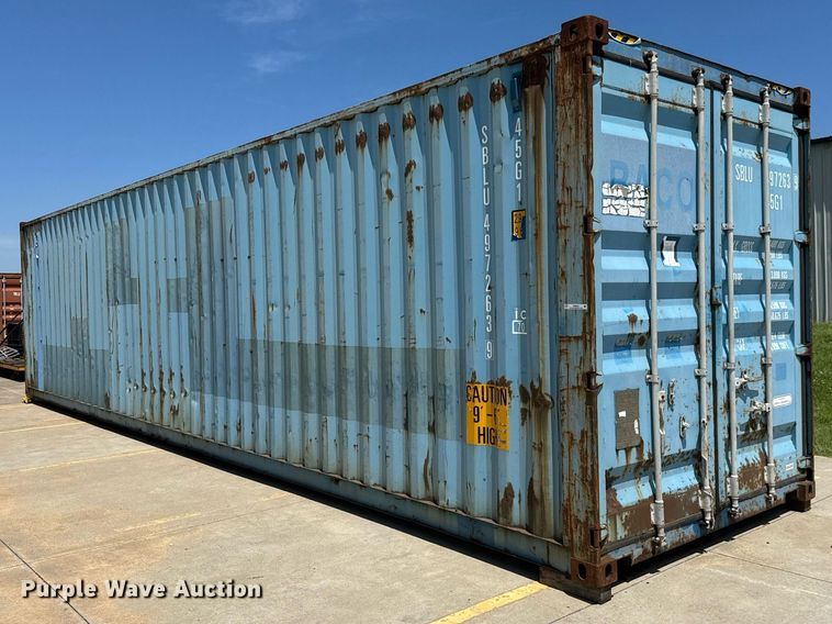 2004 Shanghai Pacific International SP-ITPF-HC shipping container - EM8022