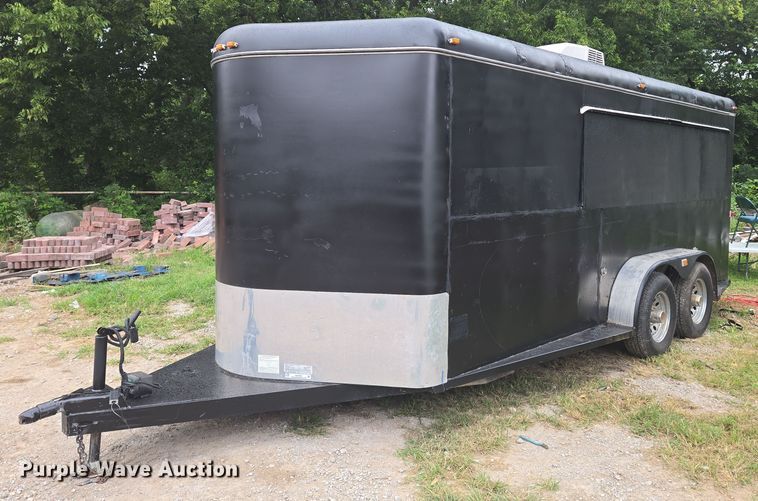 1997 Titan enclosed cargo trailer - EN8280